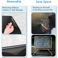 thumbnail image 4 of Reusable Slate Paper Chalkboard Wall Sticker For Customizable Art, Self-Adhesive Backing For Seamless Application, Durable Smooth Surface For Home And Classroom Decor (44.5X200cm), 4 of 5