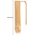 thumbnail image 3 of xiaxaixu Extensions de Cheveux Queue de Cheval Longue Naturelles Douces à Enrouler Droites à Clip pour Femmes, 3 of 8
