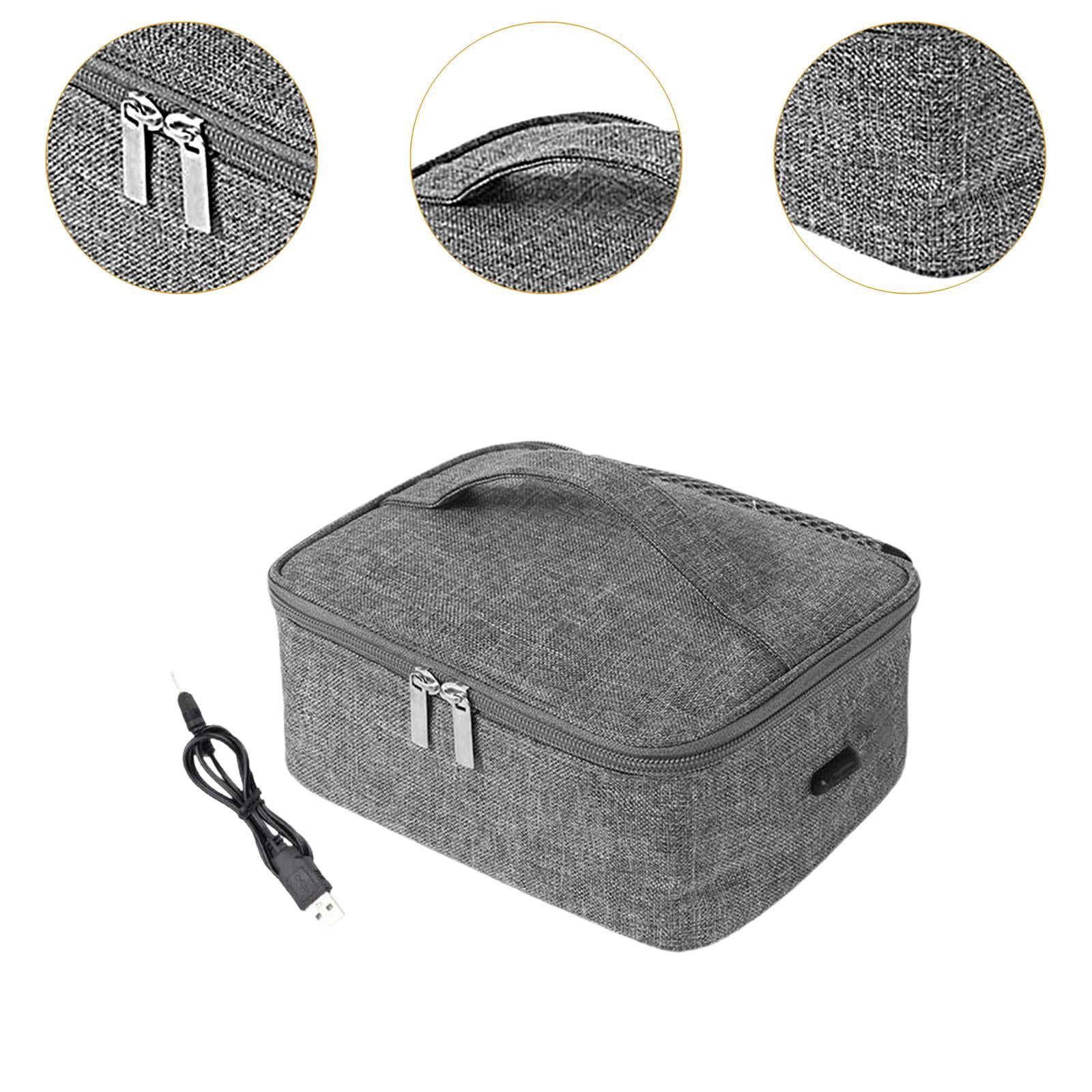 Baoblaze Food Warmer USB Food Lunch Heating Bag Portable Oven for Picnic Home Camping classic