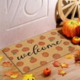 thumbnail image 2 of FRAMICS Fall Door Mat Outdoor, Welcome Coir Doormat Non Slip, Pumpkin Door Mat Outside Entrance, Thanksgiving Door Mat for Autumn, Fall Front Door Mat Indoor for Fall Thanksgiving Decor, 18" x 30", 2 of 6