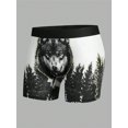 thumbnail image 4 of Men Wolf Print Boxer Brief, 4 of 5