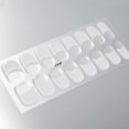 thumbnail image 6 of FITYLE Semi Cured Gel Nail Strips Nail Art Wraps Gifts for Women Beauty Salon Nail Decoration Stickers Gel Nail Wrap Stickers Decals White, 6 of 10