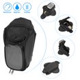 thumbnail image 5 of Unique Bargains 6.8" Magnetic Oxford Motorcycle Tank Bag Saddlebag with Big Window Black, 5 of 8