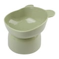 thumbnail image 5 of Raised Cat Bowl Neck Protection Elevated Cat Bowl Lightweight Stable Durable Cats Snack Bowl Pet Feeding Bowl for Cats Dogs Green, 5 of 8