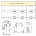 thumbnail image 2 of WEIYLL Blouse Noire à Manches Longues pour Femmes, Décontractée, avec Boutons, Tailles TG, 2 of 3