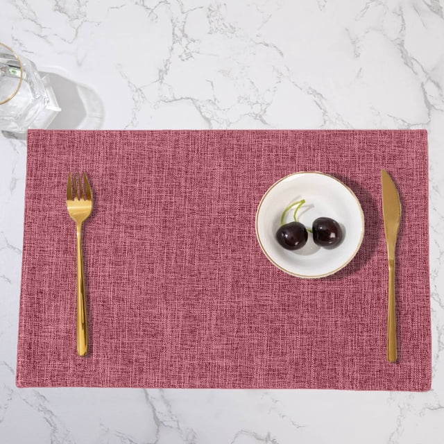 Yusimy Placemat 11.81Inch x 18.11Inch for Dining Table Home