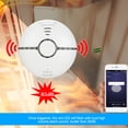 thumbnail image 4 of Sensor,Detector de Humo Inteligente Tuya Wifi Detector de Humo Inteligente Alarma TOMSHOO Sensor, 4 of 7