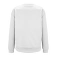 thumbnail image 5 of Dyfzdhu Long Sleeve T-shirt For Women Fashionable Casual Solid Color Pullover Sweatshirt Long Sleeved Sweatshirt Casual Top, 5 of 7