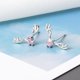 thumbnail image 2 of Pendientes de botón para mujer, pendientes de botón, pendientes de botón para mujer, pendientes de mujer, pendientes de Navidad, pendientes de tendencias de moda, pendientes de mujer, 2 of 3