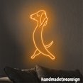 thumbnail image 2 of Handmadetneonsign Dachshund Yoga Neon Sign, Dachshund Yoga Pose Wall Art Decor, Yoga Room Wall Decor 65754, 2 of 5