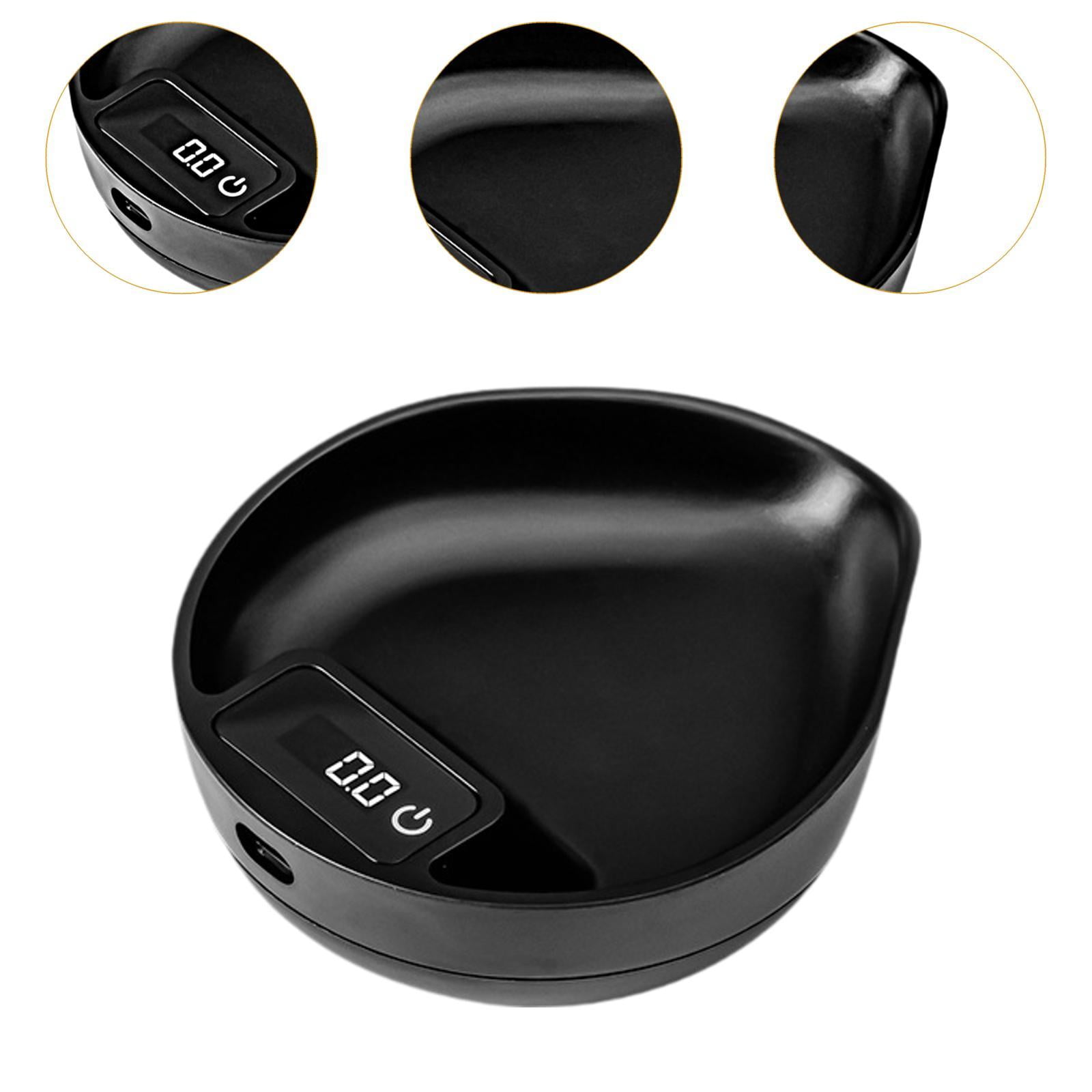 Fiocias Coffee Digital Scale LED Display Portable Professional Waterproof Espresso Scale black