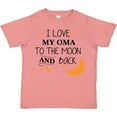 thumbnail image 3 of Inktastic I Love My Oma to the Moon and Back Boys or Girls Toddler T-Shirt, 3 of 5