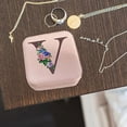 thumbnail image 1 of Sokhug Velvet Jewelry Box with Mirror, Compact Organizer with Multiple Compartments for Rings Earrings Necklaces Travel Storage, 1 of 7