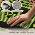 thumbnail image 6 of ODIKA 2'x3' Washable Accent Rug Pet Friendly, Bedside Mat Personalized Music Record Featuring Retro Motifs Movie Theater for Bedroom, Nursery, RV, 6 of 7