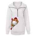 thumbnail image 4 of Navidad moda mujer casual manga larga impreso damas sudaderas tops Fridja fksj2846, 4 of 5
