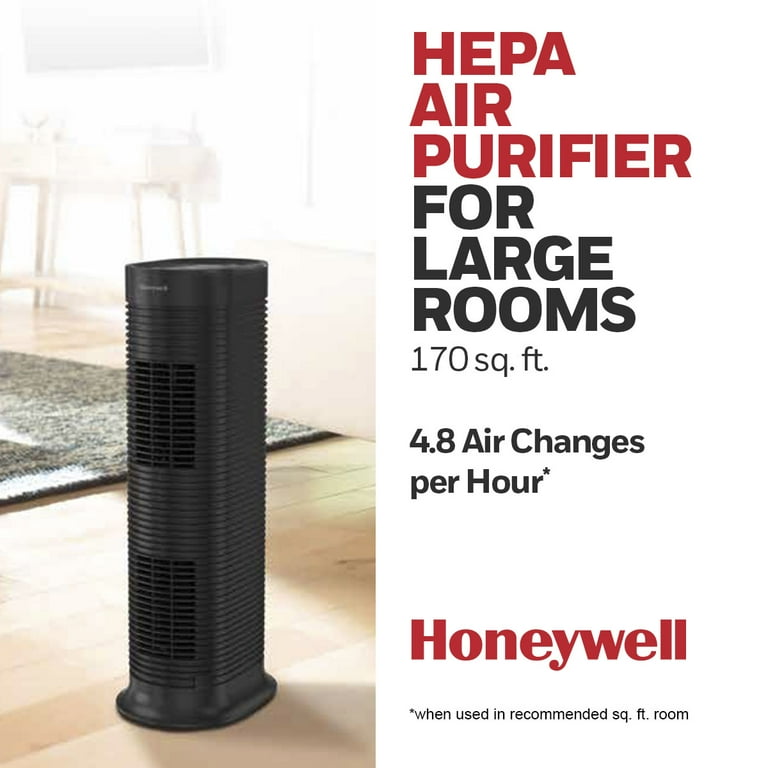  KAZHPA160C  Honeywell - Purificateur d'air TRUE HEPA, noir