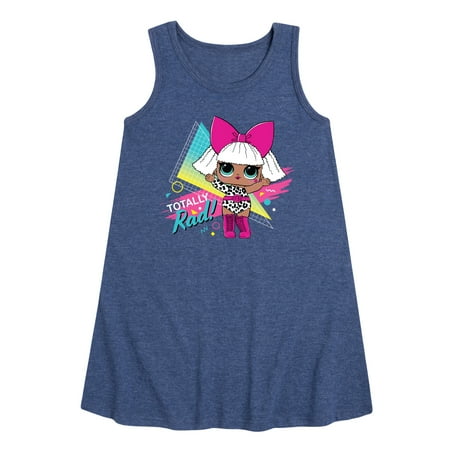 

Lol Surprise! - Totally Rad Diva - Toddler and Youth Girls A-line Dress