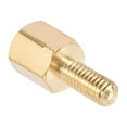 thumbnail image 4 of Uxcell Brass M2.5 5mm+6mm Male-Female Hex Standoff 20 Pack, 4 of 5