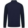 thumbnail image 3 of Men's Levelwear  Navy Seattle Mariners Aztec Insignia 2.0 Quarter-Zip Pullover Top, 3 of 3