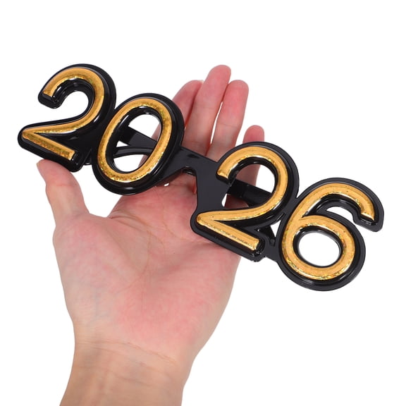 RENACLIPY 2026 Party Glasses Assorted Color Pc for New Year Eve Celebrations and Photos
