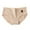 Khaki, variant on Bigersell Womens Panties Cotton Clearance Woman Underwear Bikini Panty Style P-1118 Polyester Bikini Panties Seamless Thongs Ladies Briefs High Waist Women's Panties Wine XL