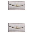 thumbnail image 3 of Qarigey Monedero de repuesto para mujer, monedero Rectangular de Color sólido para niñas, regalo de cumpleaños Type7 NO7, 3 of 6