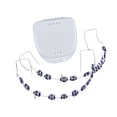 thumbnail image 3 of Decoraciones de dientes temporales Brace de moda para estudiantes con práctica de caja de almacenamiento violeta, 3 of 8