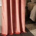 thumbnail image 6 of Deco Window Polyester Blackout curtains 9 feet long set of 2, Room Darkening ( Eyelet,Rust, 9FT ) Curtains for Bedroom and Living Room, 6 of 8