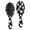 Halloween Ghost Star Pattern, variant on Halloween Ghost Star Pattern Brush, Detangling Hair Brush, Scalp Massage Hair Comb, Round Tip Bristles Gifts for Holiday Birthday Gifts