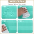 thumbnail image 4 of Clear PVC Tablecloth ;x; Oil-Proof Transparent Vinyl Table Cloth Rectangle Table Wipe Clean for Easy Maintenance Table Cover for Dining Picnic Camping Outdoor, 4 of 7
