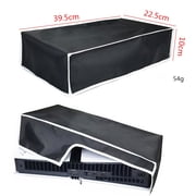 Horizontal Dust Cover for PS5 Pro Console, Soft Neat Lining Dust Guard, Anti Scratch Waterproof Cover Protector Sleeve