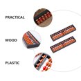 thumbnail image 3 of KAKOWELY Portable Kids Abacus for Learning Math Made of Safe Plastic Brown Color 2 Pieces,8.66"X2.36"X0.59", 3 of 5