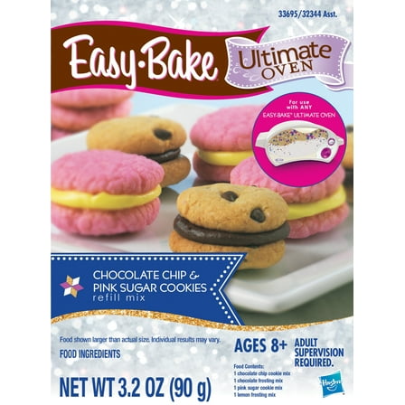 Easy-Bake Ultimate Oven Chocolate Chip & Sugar Cookies Refill Pack