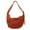 Orange, variant on Nylon Crescent Crossbody Bag for Women Shoulder Tote Handbag Casual Sling Bag Dumpling Purse Bag for Outdoor Travel