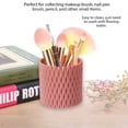 thumbnail image 4 of Makeup Organizer, Make up Brush Holder Cup, Dressing Table Desk Accessories - pink, 4 of 5