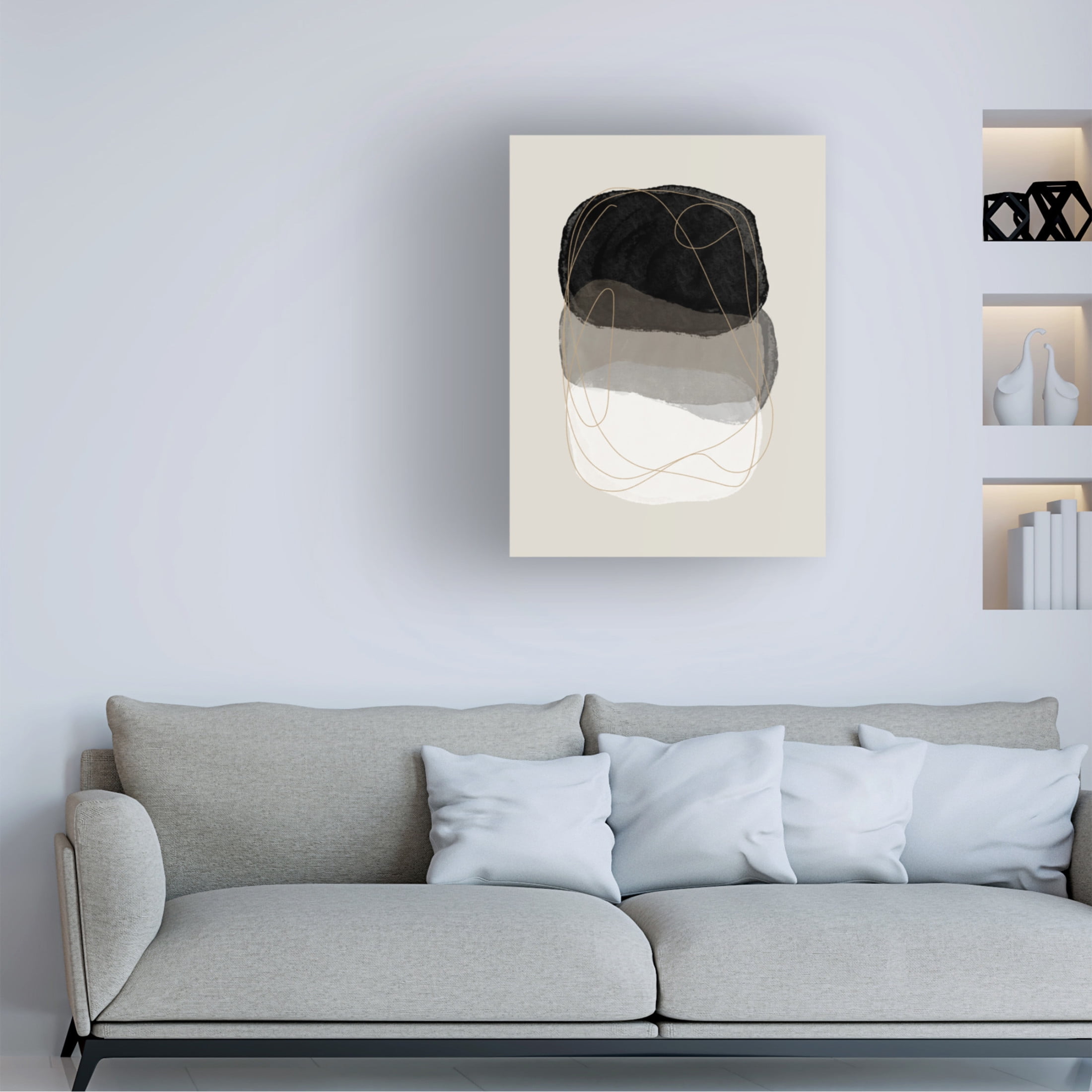 Trademark Fine Art Mareike Bohmer Graphic 238 Canvas Wall Art