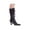 Black, variant on Ellie Shoes E-253-Rebecca 2.5" Heel Womens Lace Boot