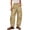 Yellow, variant on Jeans for Women Cute Print Bohemian Jeans Trendy Comfy Button High Waist Denim Pants, S-2XL