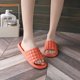 thumbnail image 4 of Comfortable Women's Plaid House Slides - Soft Sole Non-Slip Indoor Slippers for Minimalist Style and Comfort, 4 of 5