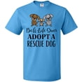 thumbnail image 3 of Inktastic Adopt a Rescue Dog Pet T-Shirt, 3 of 5