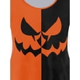 thumbnail image 4 of Rosegal Women's Halloween Two Tone Long Sleeves Tee, 4 of 5