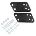 thumbnail image 1 of Passenger Peg Relocation Kit,Black Motorcycle Passenger Footrest Rear Footpeg Lowering Kit Passenger Footpeg Lowering Kit Eco-Friendly Materials, 1 of 9