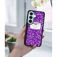 thumbnail image 5 of WIRESTER Shockproof Soft Rubber Cover Case for Samsung Galaxy S26+ / S26 Plus 6.7" 2026, Purple Composition Book, 5 of 5