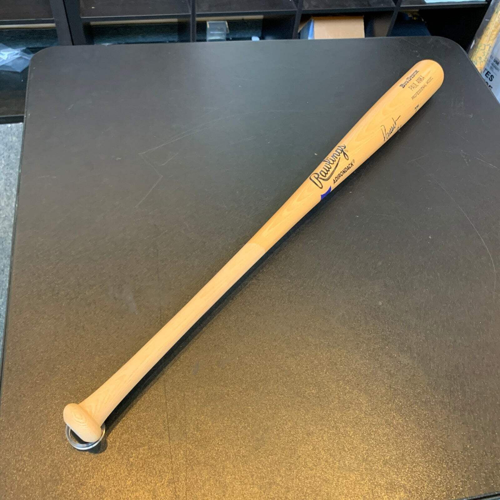 Paul Anka Signed Personal Model Baseball Bat With JSA COA  Signed Letter