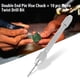 thumbnail image 4 of Juego de 10 brocas microtorsionadas con doble extremo para herramientas de reparación de relojes y joyas, 4 of 12