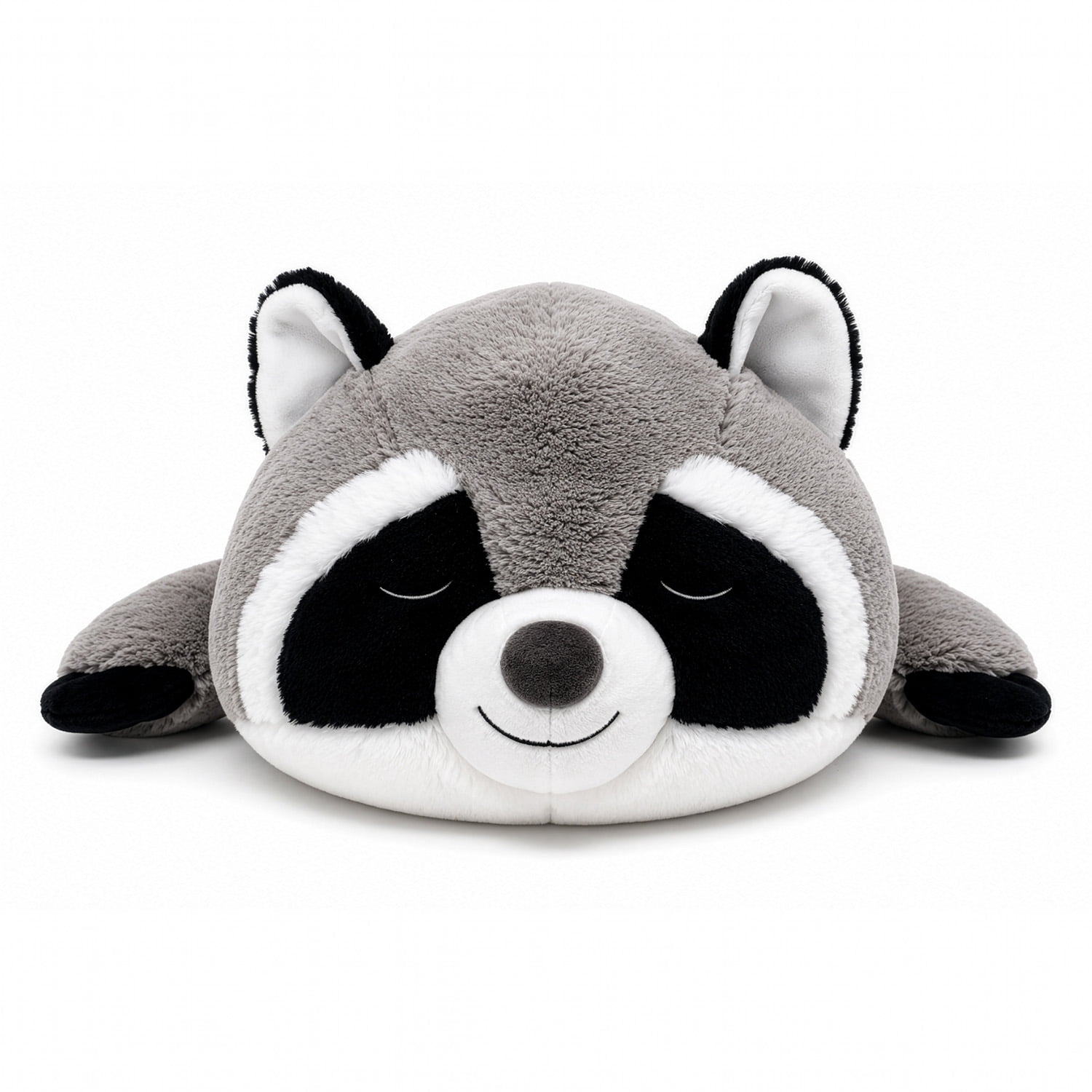 Moonmeadow 14 inch Weighted Raccoon Plush, Super Soft Stuffed Animal Brand