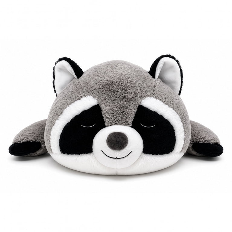 Weighted Raccoon Plush Toy 14 Inch photo 3