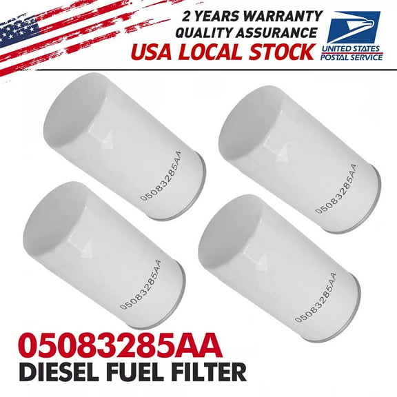 Engine Oil Filter for Dodge Ram 2500 3500 5.9L 6.7L Diesel 5083285AA New 2PACK