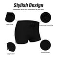 thumbnail image 5 of COOFANDY Mens Quick Dry Lightweight Square Leg Cut Trunks Swimwear, 5 of 6