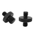 thumbnail image 1 of 1/4 Male To M8 Threaded Camera Screw Adapter Convertor For Camera Cage Rig/tripod/monopod/ball Head/light Stand/shoulder Rig(4pcs, Black) -t, 1 of 5